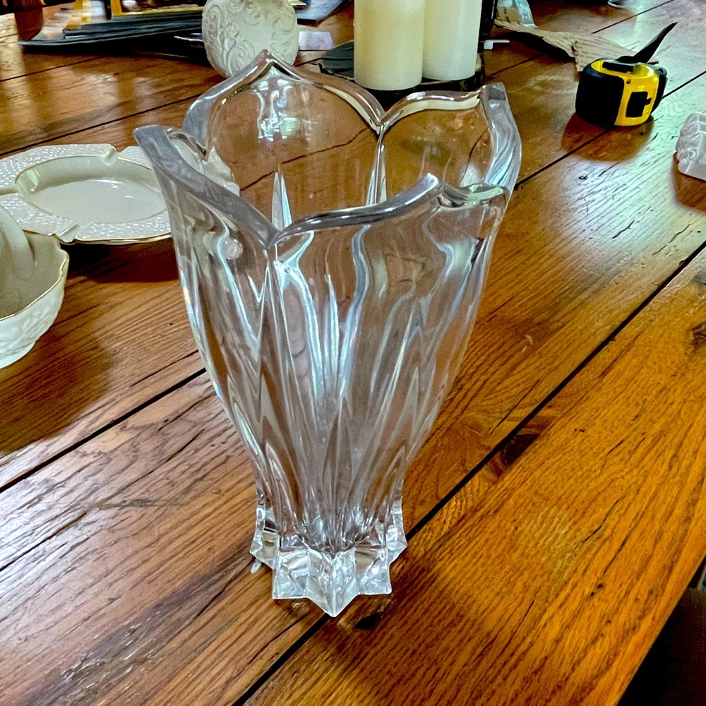 Handmade Crystal Vase